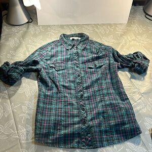 Ladies Button Down Shirt.